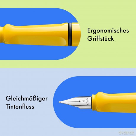 Lamy: LAMY safari Patronenfźller gelb hochgl