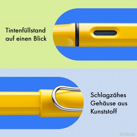 Lamy: LAMY safari Patronenfźller gelb hochgl