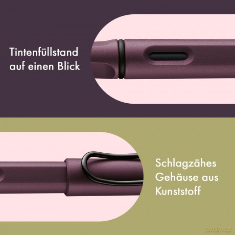 Lamy: LAMY safari Patronenfźller scarlet M (m