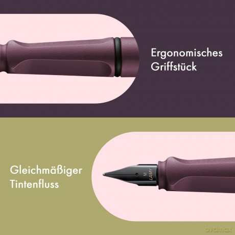 Lamy: LAMY safari Patronenfźller scarlet M (m