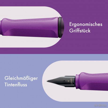 Lamy: LAMY safari Patronenfźller violet black