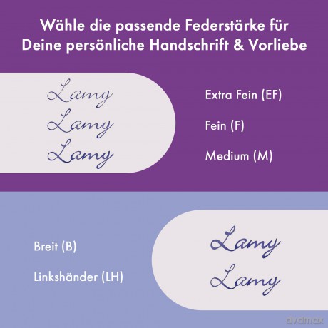 Lamy: LAMY safari Patronenfźller violet black