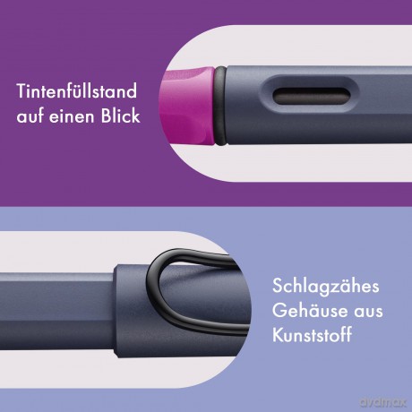 Lamy: LAMY safari Patronenfźller violet black