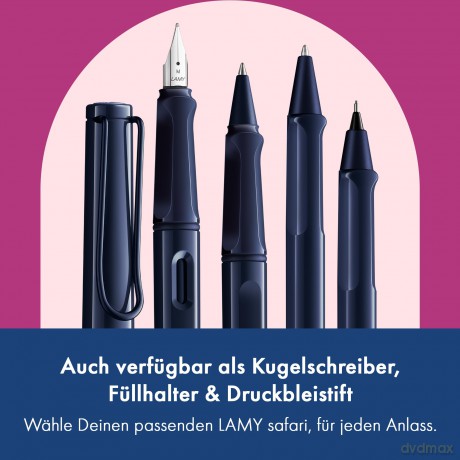 Lamy: LAMY safari Tintenroller dark dusk, Schr