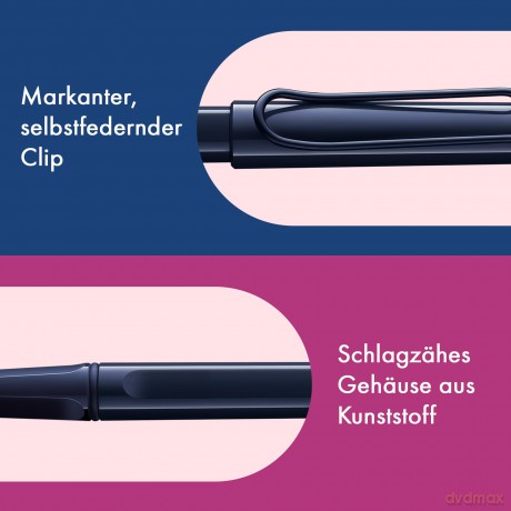 Lamy: LAMY safari Tintenroller dark dusk, Schr