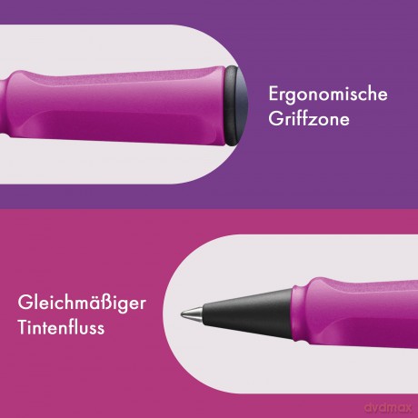 Lamy: LAMY safari Tintenroller pink cliff, Sch