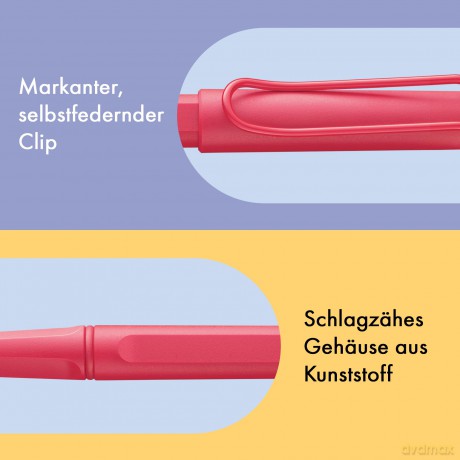 Lamy: LAMY safari Tintenroller sunset, Schreib