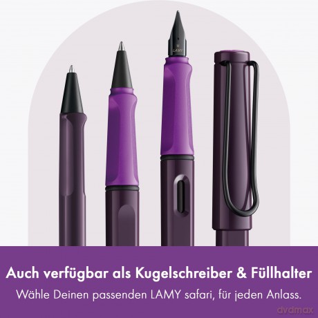 Lamy: LAMY safari Tintenroller violet blackber