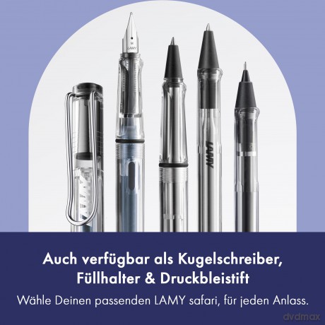 Lamy: LAMY safari Tintenroller vista, Schreibf