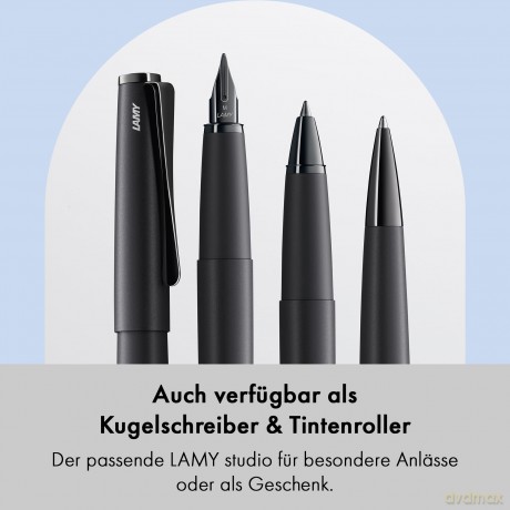 Lamy: LAMY studio Patronenfźller lx-all-black