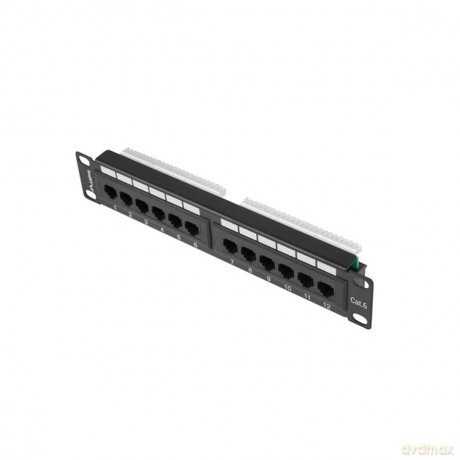Lanberg Patchpanel 12-Port 1U 10" Cat. 6