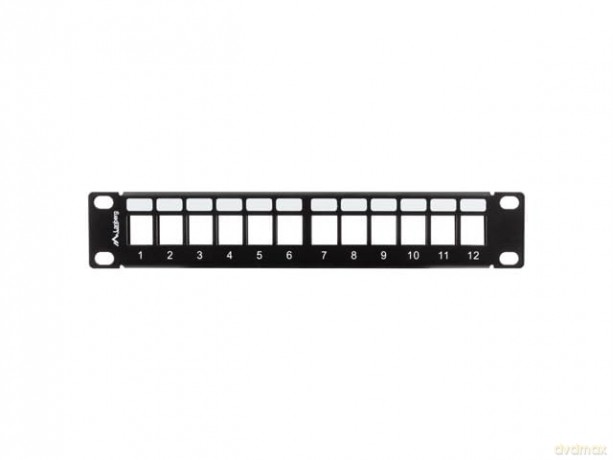 Lanberg Patchpanel Blank 12Port 1U Keyst