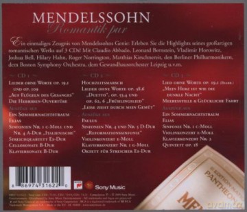 F. Mendelssohn: Romantik pur [3CD]