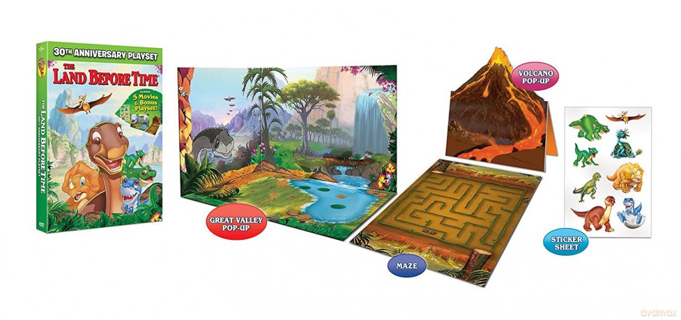 Land Before Time: 30th Anniversary Playset [3DVD]