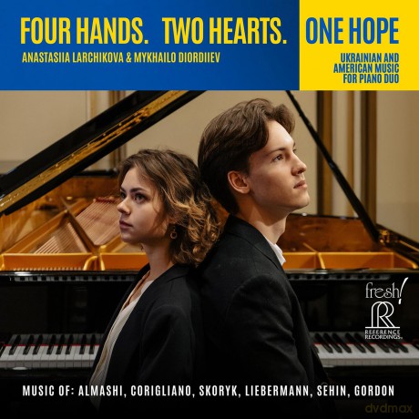 Larchikova: Larchikova/Diordiiev-Four Hands Two Hearts [CD]