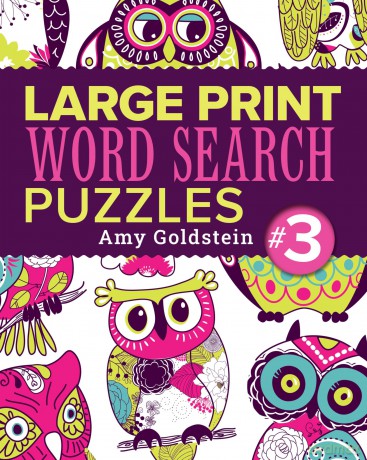 Large Print Word Search Puzzles 3 [KSIĄŻKA]