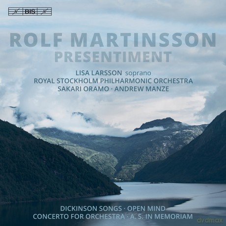 Larsson: Larsson/Rspo/Oramo/Manze-Martinsson:Presentiment [CD]