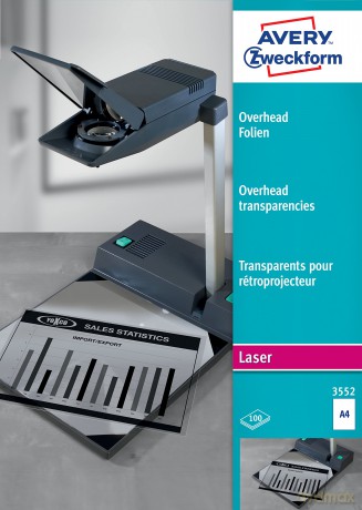 Avery Zweckform: Laser+Kopier-Folie Oh.Up 100St