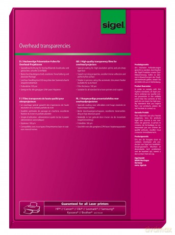 Laser+Kopierfolie Transp.100St