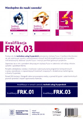  Stylizacja fryzur. Kwalifikacja AU.26/FRK.03 [KSIĄŻKA]