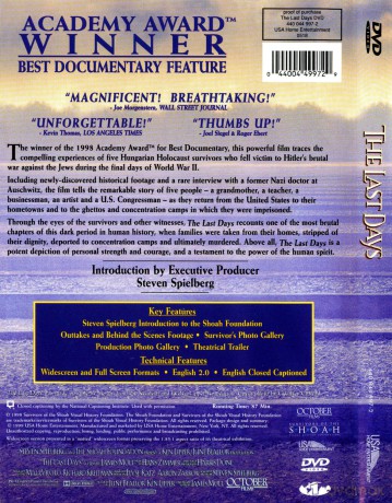 Last Days (1998): Last Days (1998) [CD]