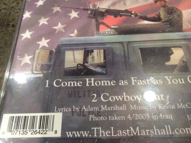 Adam Marshall: Last Marshall [CD]