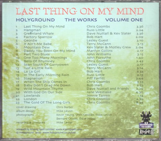 Last Thing On My Mind-Last Thing On My Mind Vol: Last Thing On My Mind-Last Thing On My Mind Vol [CD]
