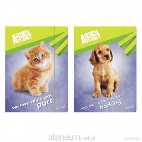 Teczka z gumką A4 Animal Planet Cute