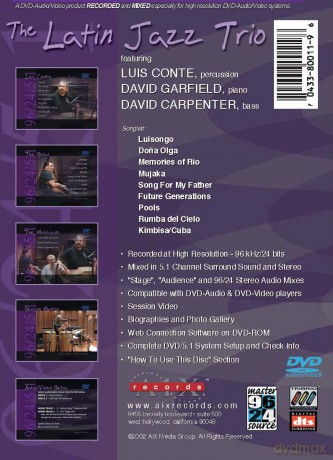 Latin Jazz Trio [DVD]