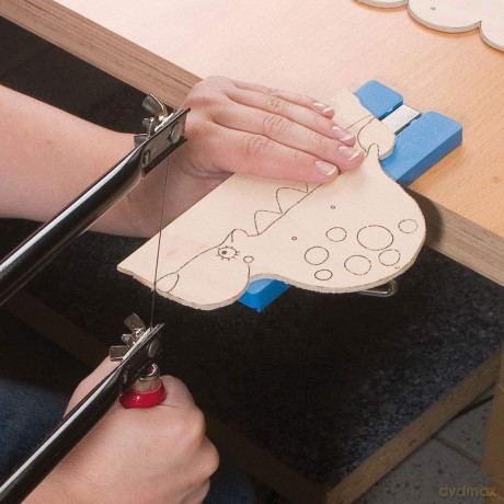 Laubsge-Starter-Set mit Vorlage