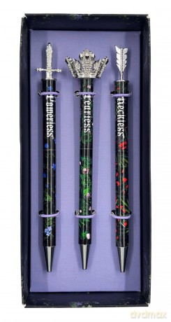 Lauren Roberts Powerless Trilogy Pen Set Set of 3 [KSIĄŻKA]