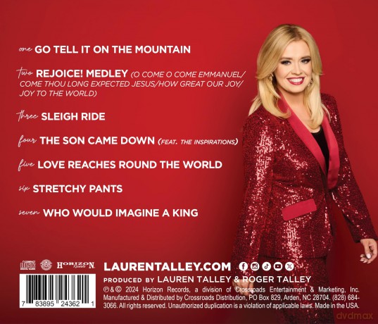 Lauren Talley: Lauren Talley Christmas [CD]