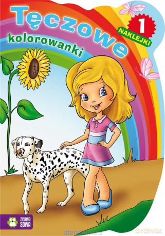 Tęczowe kolorowanki część 1 [KSIĄŻKA]