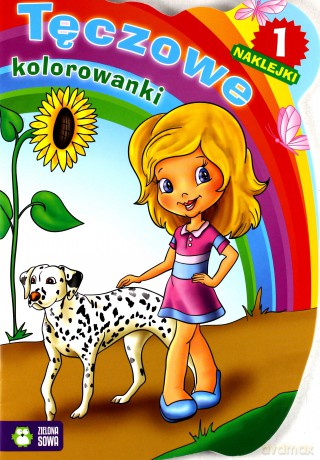 Tęczowe kolorowanki część 1 [KSIĄŻKA]