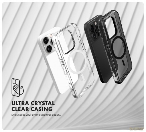 LAUT CRYSTAL MATTER X Black MagSafe comp