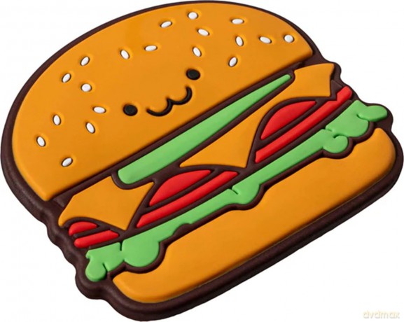 LAUT MAGMOJI BADGE Hamburger moji comp.