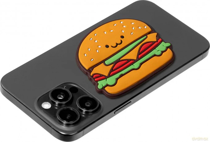 LAUT MAGMOJI BADGE Hamburger moji comp.