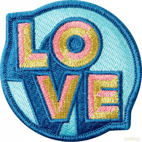LAUT MAGMOJI BADGE Love Blue Fashion com
