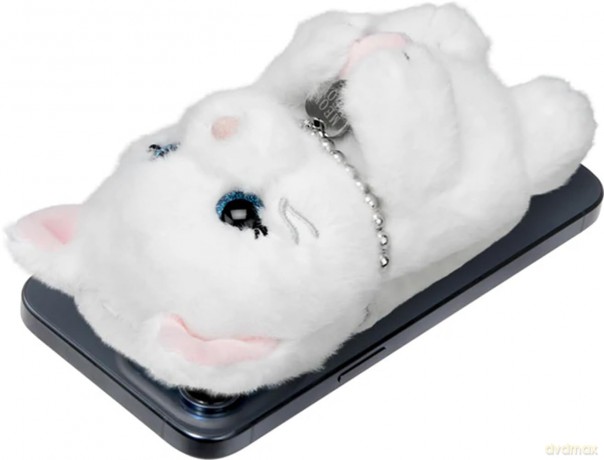 LAUT MAGMOJI WALLET Marshmallow Cat comp