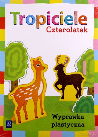 Tropiciele Czterolatek. Wyprawka plastyczna [KSIĄŻKA]