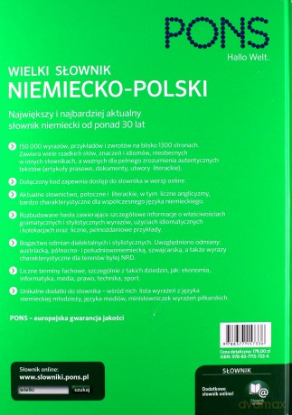 Wielki słowniki niemiecko-polski [KSIĄŻKA]