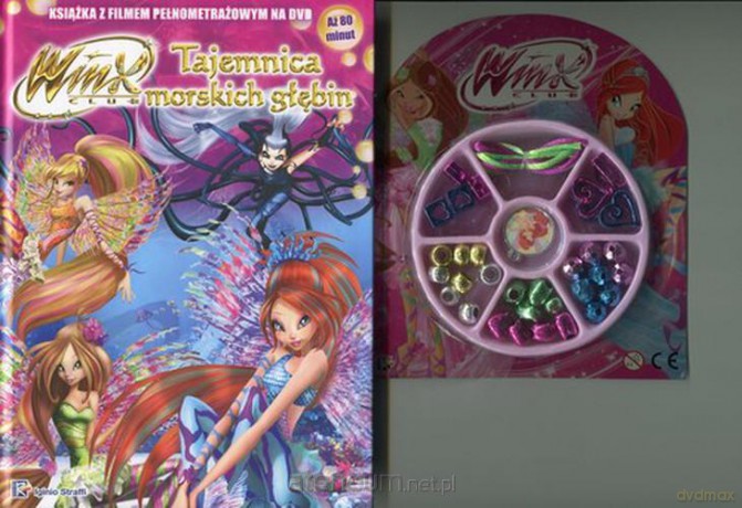 Winx Club. Tajemnice morskich głębin [KSIĄŻKA]+[DVD]