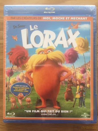 Le Lorax [Blu-Ray]