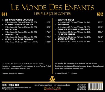Le Monde Des Enfants Chansons Et Comptines [2CD]