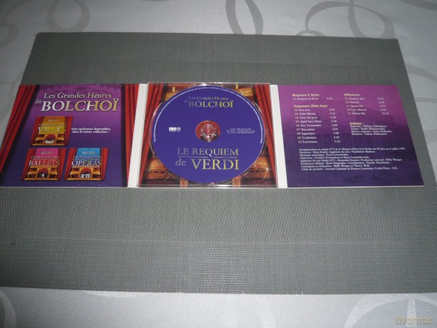 Grandes Heures Du Bolchoi: Le Requiem De Verdi [CD]