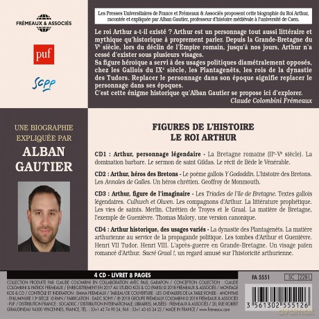 Gautier,Alban: Le Roi Arthur Figure Historique Ou Legendaire [4CD]