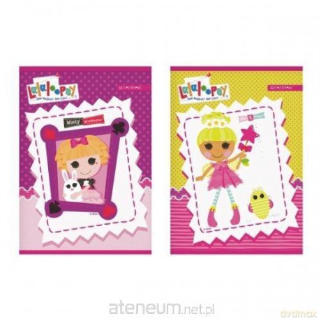 Zeszyt A5/16K linia Lalaloopsy 20 sztuk