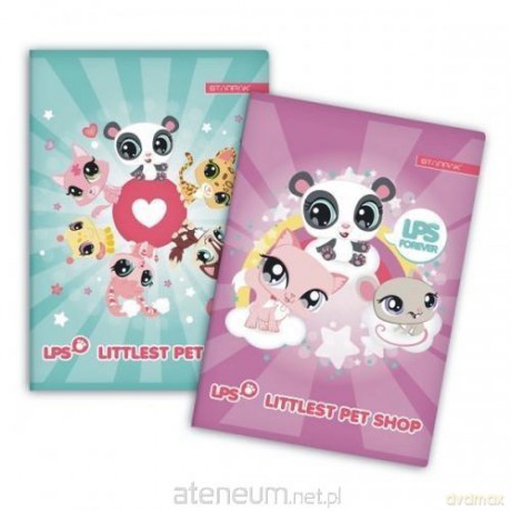 Zeszyt A5/32K kratka Littlest Pet Shop 10 sztuk