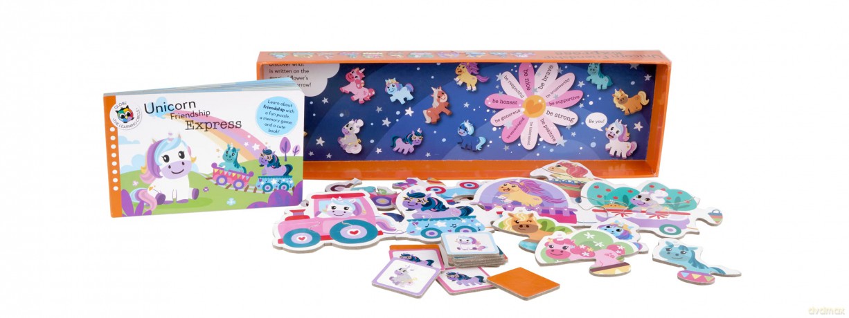 Learning Train Unicorn Express [KSIĄŻKA]