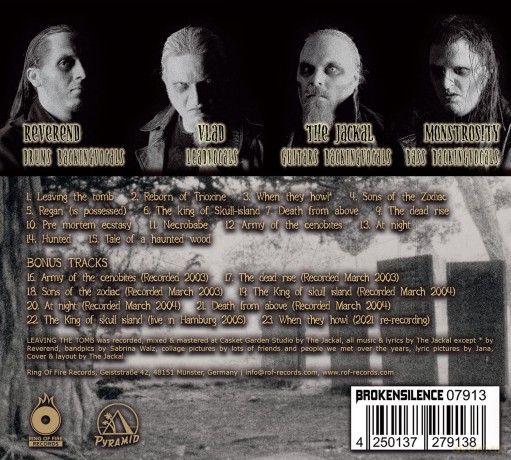Crimson Ghosts,The: Leaving The Tomb (Reissue/+ Bonustracks) [CD]
